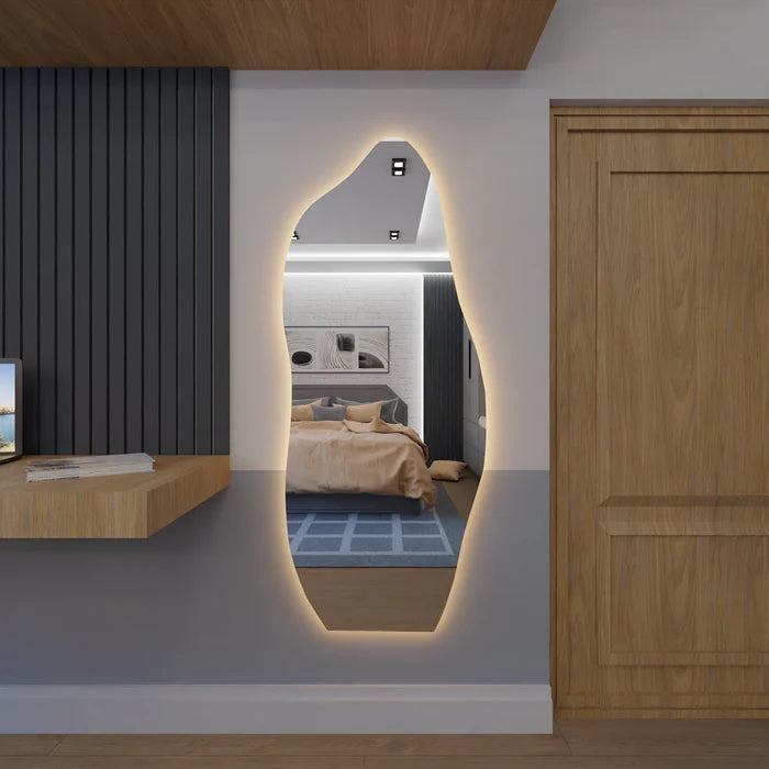 Espelho Orgânico Com Led 170cm x 70cm Modelo Sins